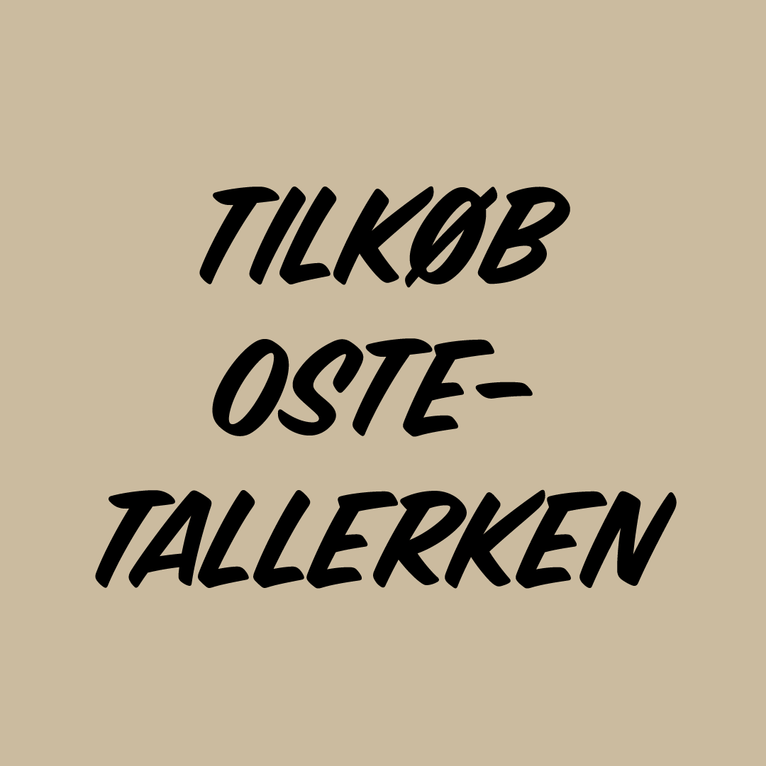 Tilkøb Ostetallerken til Nytårsmenu 2025